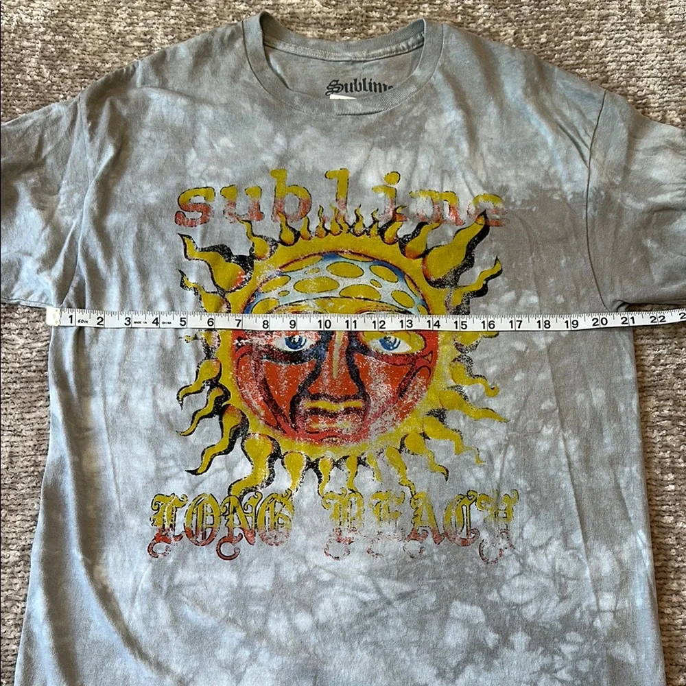 Tie-Dye Sublime Sun Graphic T-Shirt